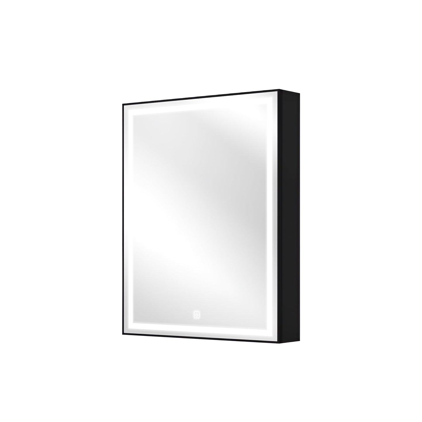 Luxury LED Mirror Cabinet with Internal Storage and Touch Switch