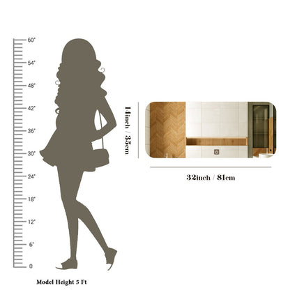 Beautiful Modern Designer LED Rectangular Bathroom Mirror