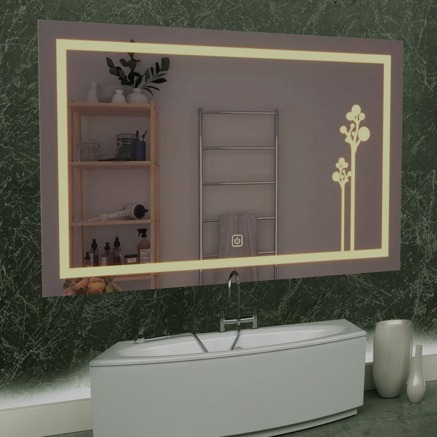 The Designer Tree LED Bathroom Mirror